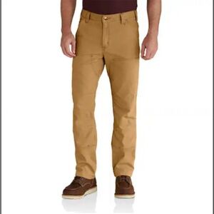 TWO PAIR Carhartt Men's Tan Pants